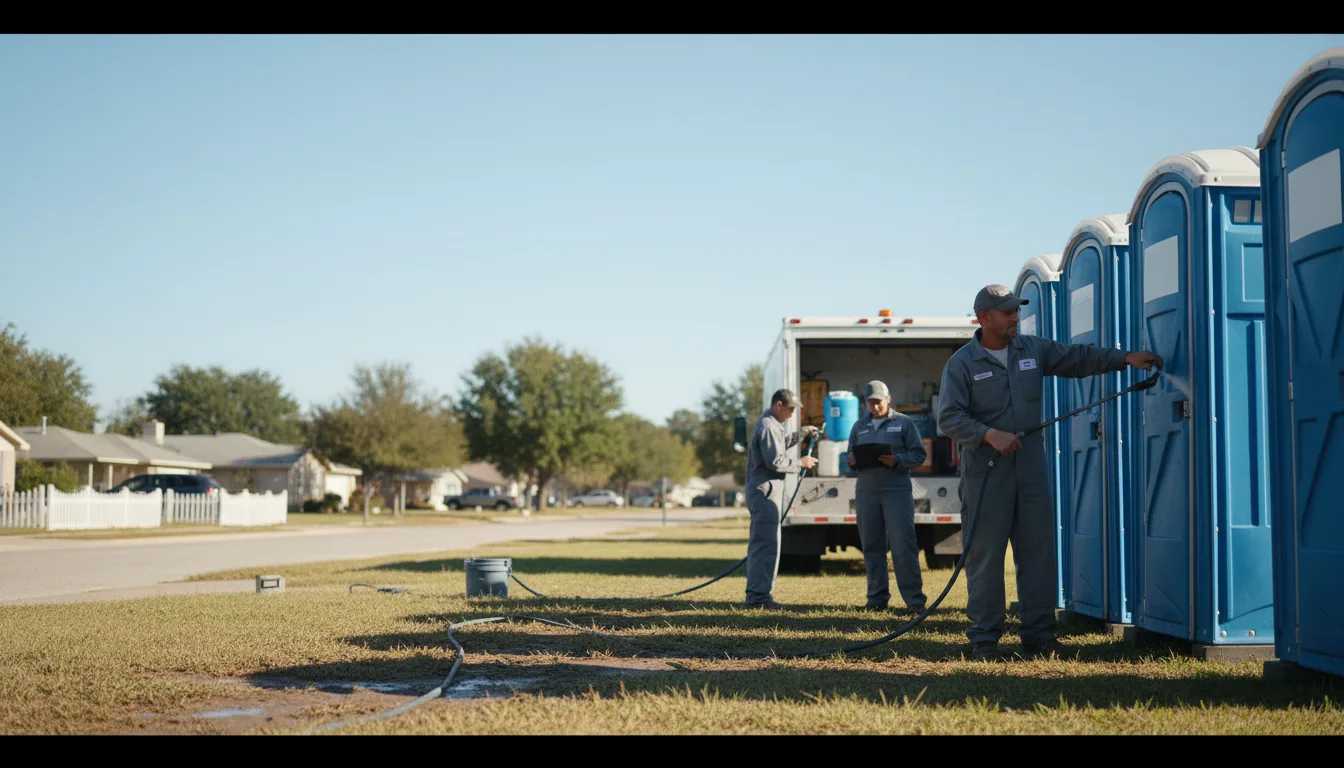 Long-Term Portable Toilet Rental in New Site, MS near me